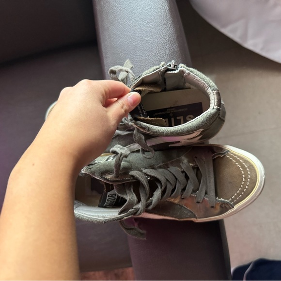 Golden Goose Slide High Top Sneakers - Picture 3 of 4